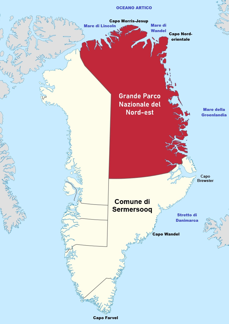 Groenlandia - Grande Parco Nazionale del Nord-Est