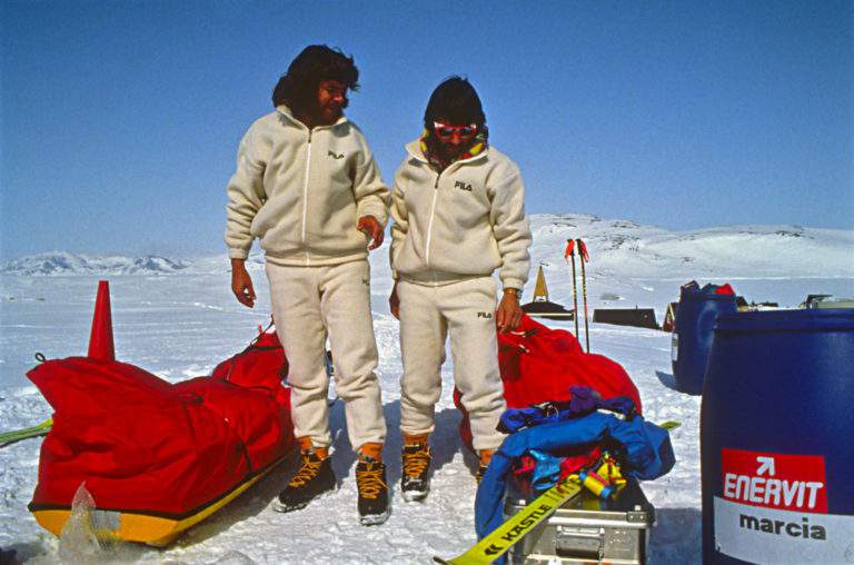Reinhold & Hubert Messner in Groenlandia