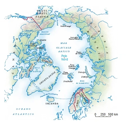 Missione SB Nettuno - ITALIA - DANIMARCA - GROENLANDIA - NORVEGIA - FINLANDIA