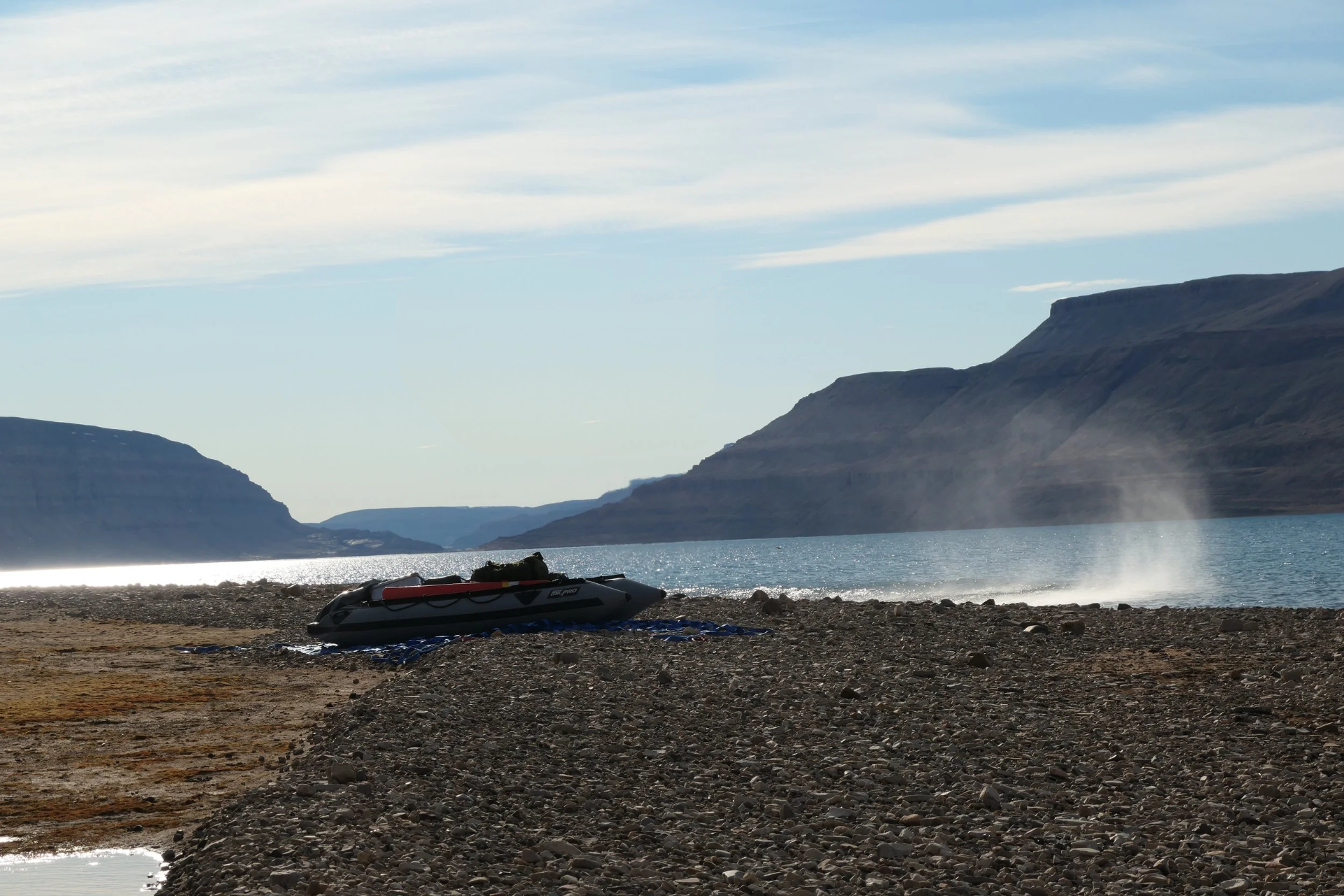 Valle di Wandel - Vista poco dopo Capo Rasmussen